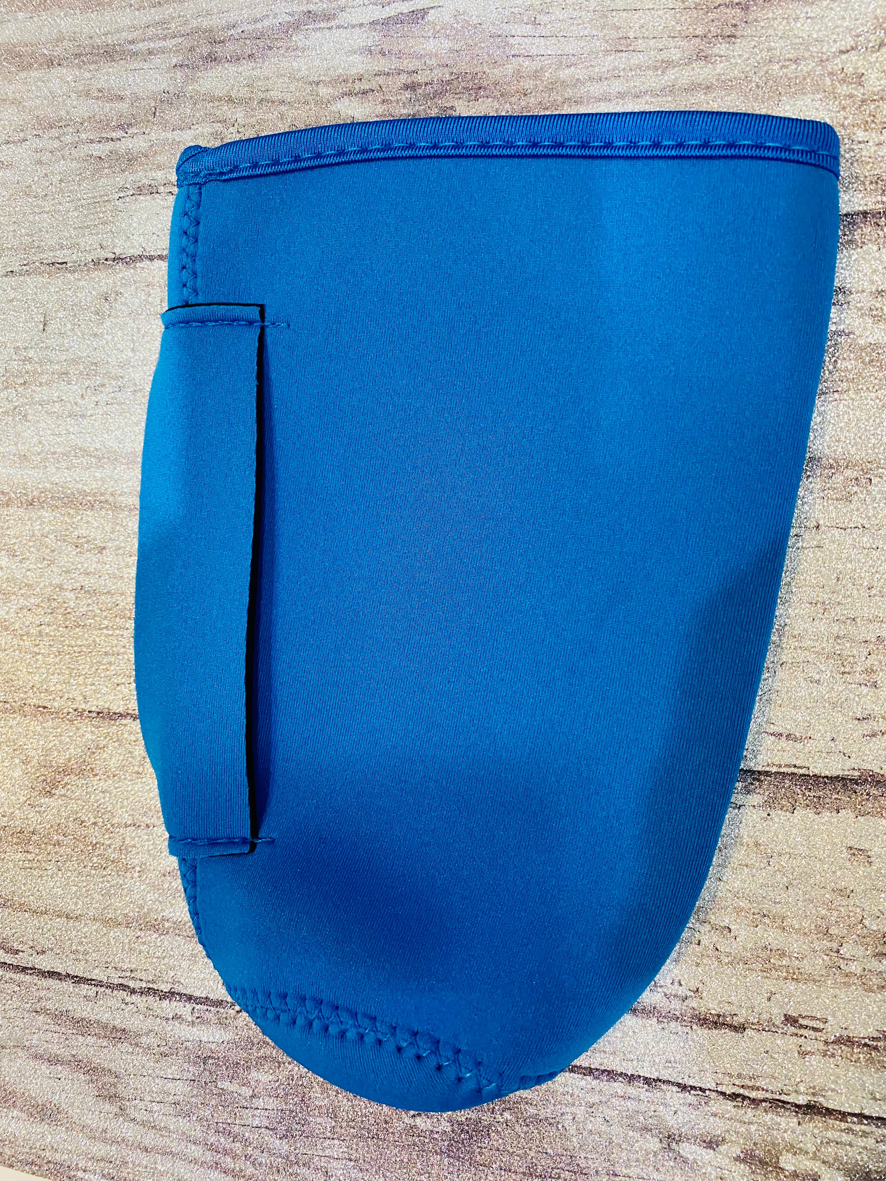 Neoprene 30 oz Solid Koozie with Handle