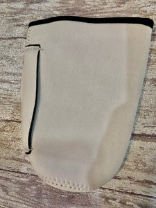 Neoprene 30 oz Solid Koozie with Handle