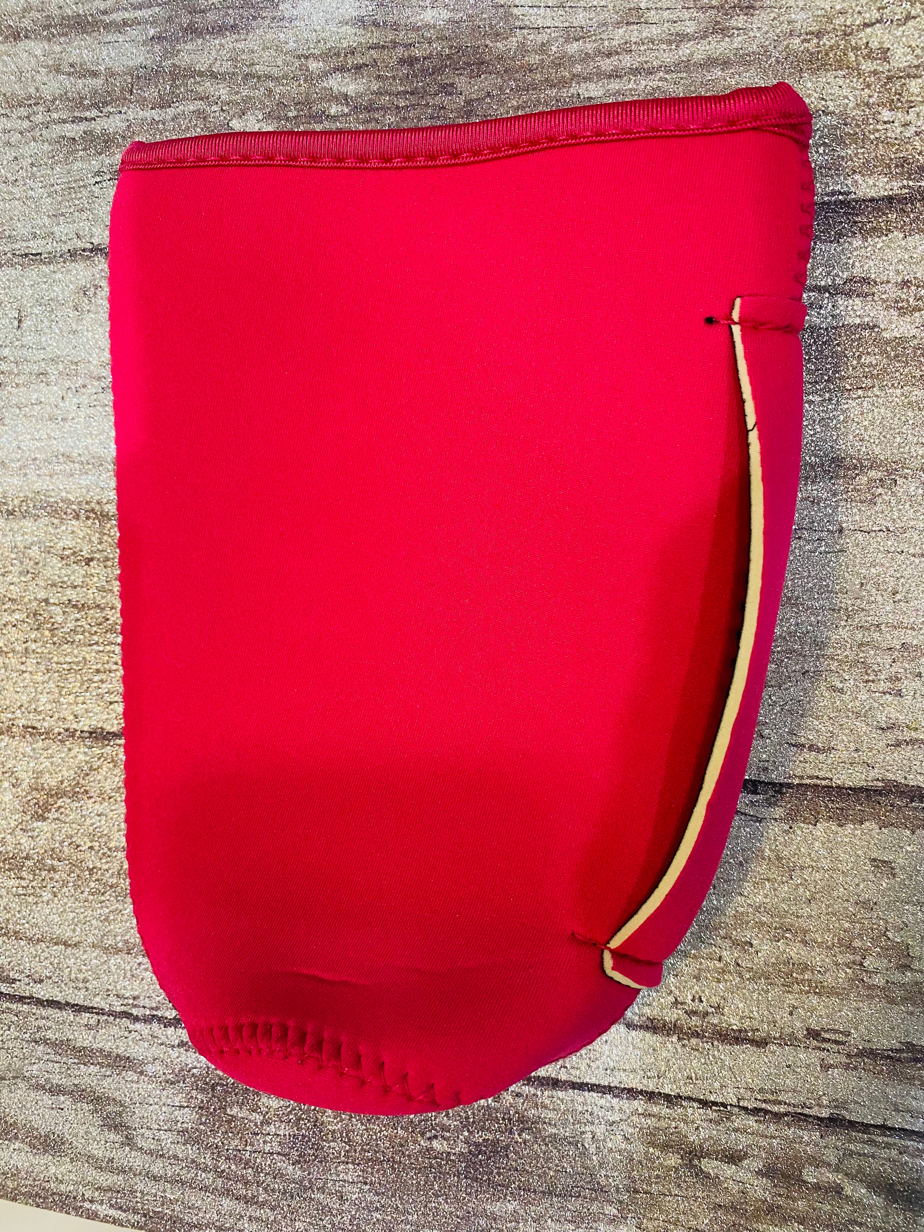 Neoprene 30 oz Solid Koozie with Handle