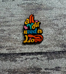 All You Need Is Love Croc Charm