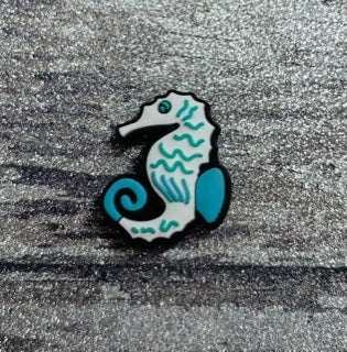 Seahorse Croc Charm