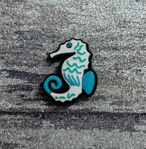 Seahorse Croc Charm
