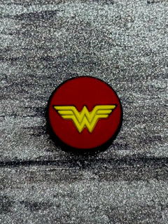 Superhero W Croc Charm